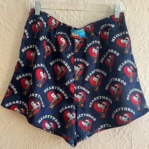Peanuts mens Navy Heartthrob